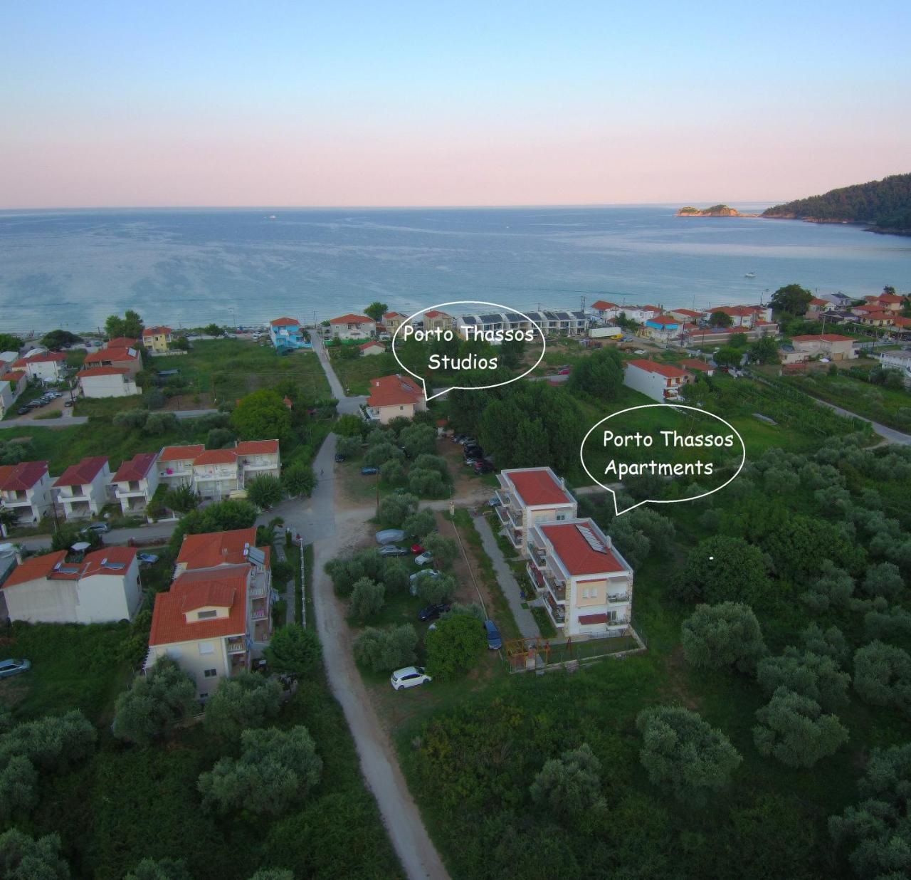 Porto Thassos Apartments & Studios Skala Potamia  Luaran gambar